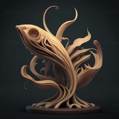 3D модель Parasyscia browni (STL)